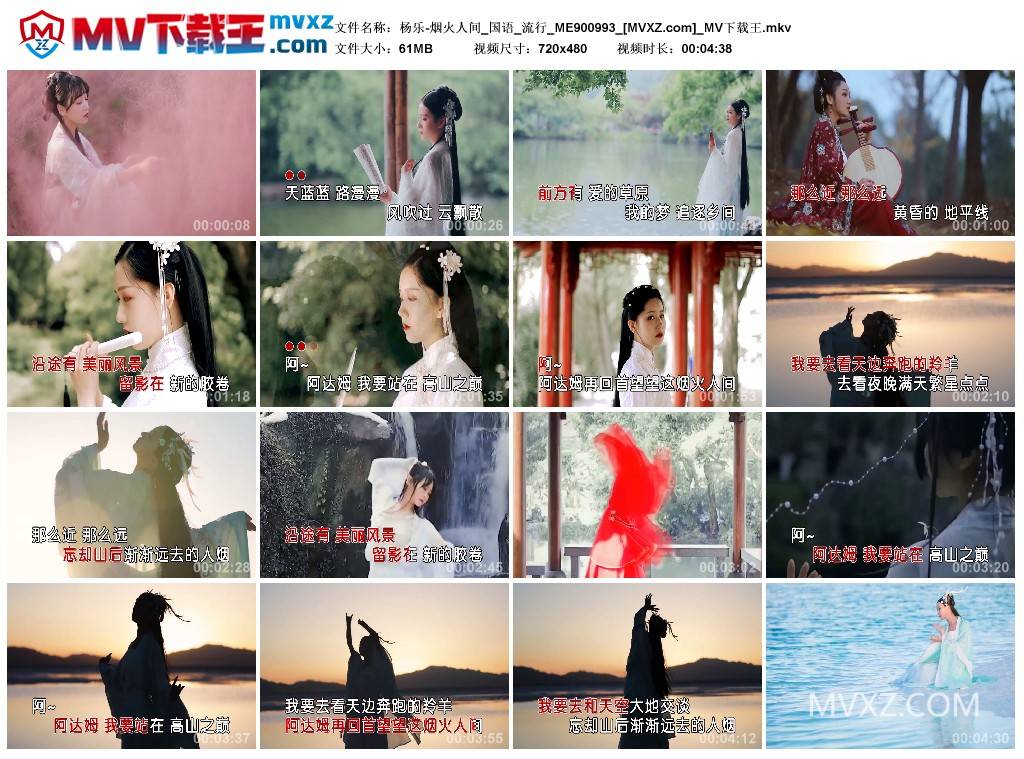 杨乐-烟火人间_国语_流行_ME900993